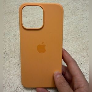 Apple 15 Pro Max Orange iPhone Case